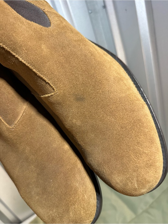 Wolverine 1000 Mile Chelsea Boots Tan Suede Made In USA Men\'s main image 8